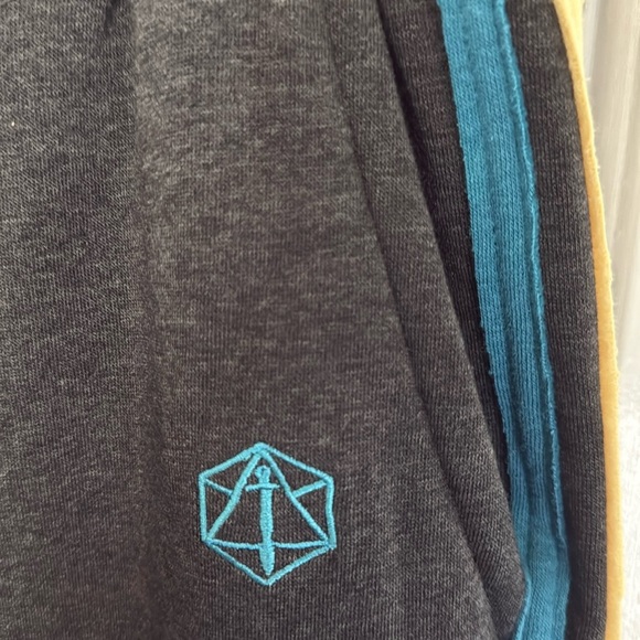 Critical Role Men’s Gray Jogger, Leisure, Active Wear Sweatpants - Picture 2 of 12